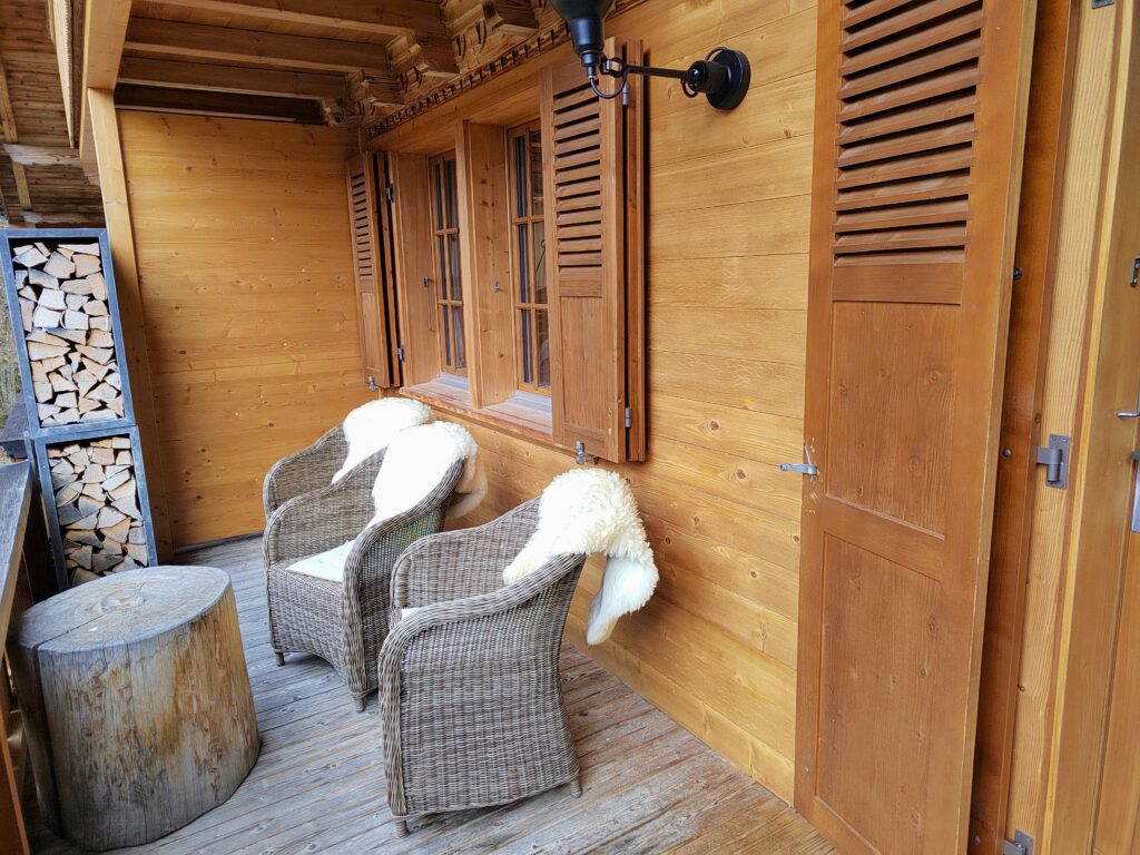 Terrasse chalet