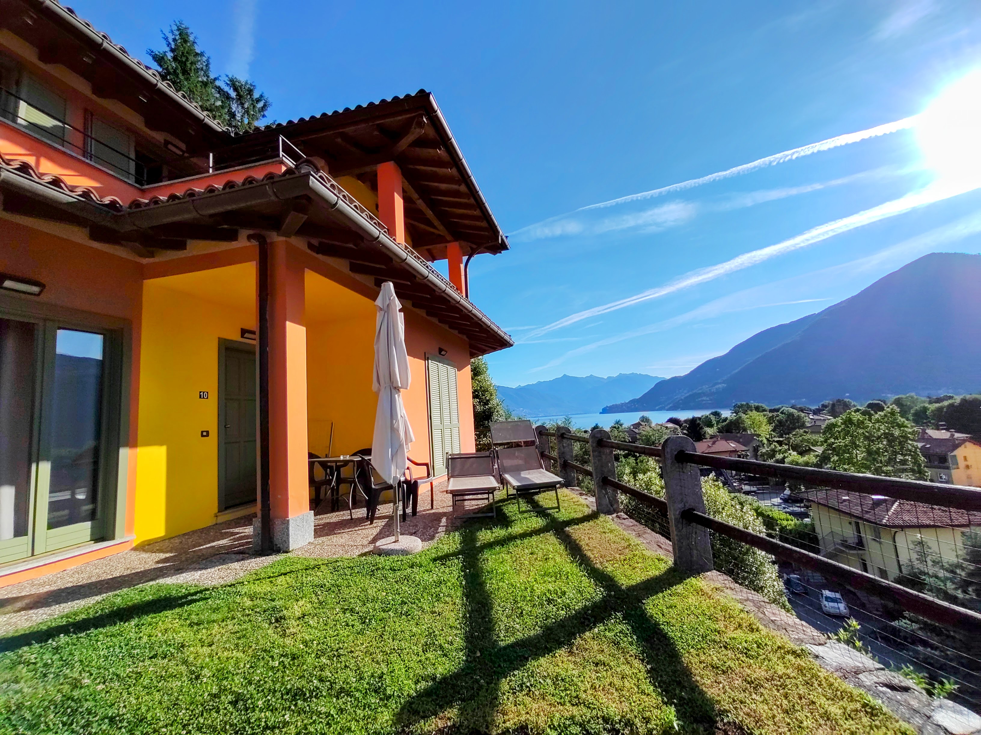 Appartements Ferrari lac majeur vue lac